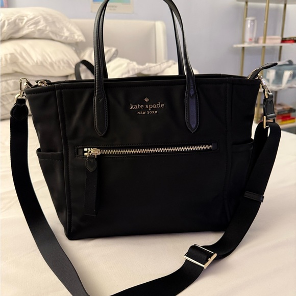 Kate Spade chelsea Black crossbody Tote Bag - Picture 1 of 8